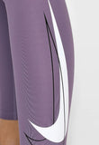 Legging Nike Nk Df Swsh Run Tgt- Lilás