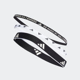 Faixa de Cabelo Adidas Tennis Multiple Width - 3 Unid
