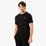 Camiseta Lacoste Esportiva Stretch Ultra Dry - Preta