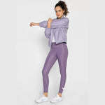 Legging Nike Nk Df Swsh Run Tgt- Lilás