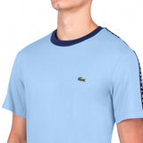 Camiseta Lacoste Regular Masculina - Azul
