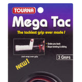 Overgrip Mega Tac Preto Tourna 03 Unidades