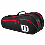 Raqueteira WIlson Advantage Preta 3 Raquetes