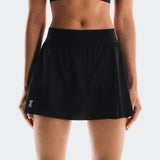 Saia Short On Running Court Skirt Pleated -Preto