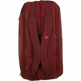 Raqueteira Wilson Defyer Redline 9 Pack - Bordô