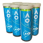 Bola De Tênis Dunlop Australian Open C/6 Tubos ( 18 Bolas )