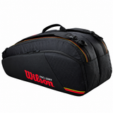 Raqueteira Wilson Pro Staff Classic Preta 12 Raquetes