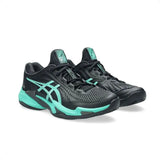 Tênis Asics Court FF 3 Masculino Clay / Saibro - Preto/Verde