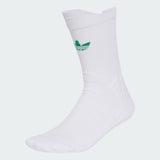 Meia Adidas Tênis Cano Longo Wimbledon - 1 Par Branca