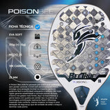 Raquete de Beach Tennis Poison Bee 2026 - Gigio Cariani