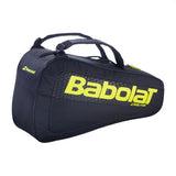 Raqueteira Babolat Carlitos Junior - Preto/Verde