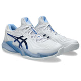 Tênis Asics Court FF 3 Novak Djokovic Clay/Saibro - Branco/Azul