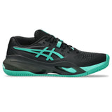 Tênis Asics Gel Resolution X Saibro/Clay Preto e Verde - Masculino