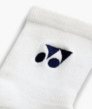 Meia Yonex Cano Medio 3 Pares / Branca