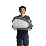 Raqueteira Beach Tennis Nox Luxury NG17 Nico Gianotti - Branca/Preta