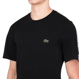 Camiseta Lacoste Regular Masculina - Preto