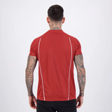 Camiseta Fila Match Tennis - Vermelho Ocre/Branco