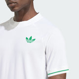 Camiseta de tênis Adidas Pro Climacool+ FreeLift - Branca/Verde