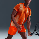 Camiseta Nike Court Victory Masculina - Laranja