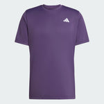 Camiseta Adidas Clube Tênis Climacool - Roxa