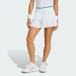 Saia Adidas Pregueada Tennis Pro Climacool-Branca