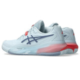 Tênis Gel - Resolution X Feminino Clay/Saibro - Cinza/Rosa