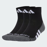 Meia Adidas Cano Curto Climacool 3 Pares ( 38-40) - Cinza/Preto