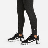 Legging Nike Dri-FIT One Feminina - Estampada com glitter / Preto