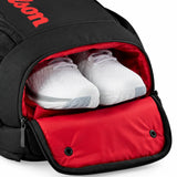 Mochila Wilson Clash V3 Super Tour Preta e Vermelho