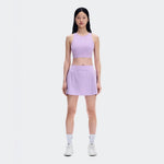 Saia Short On Running Court Skirt Pleated - Roxo