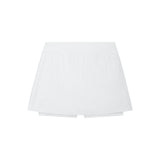 Saia Short On Running Court Skirt Ldn - Branca