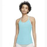 Regata Nike Dri-FIT One Elastika Feminina - Azul