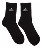Meia Adidas Cano Longo 3 Pares-Preto