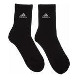 Meia Adidas Cano Longo 3 Pares - Preto