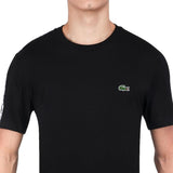 Camiseta Lacoste Regular Masculina - Preto