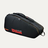 Raqueteira Wilson Pro Staff Classic X6 Raquetes - Preta
