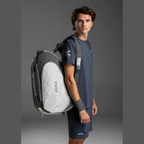 Raqueteira Beach Tennis Nox Luxury NG17 2026 Nico Gianotti - Branca/Preta