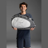 Raqueteira Beach Tennis Nox Luxury NG17 2026 Nico Gianotti - Branca/Preta