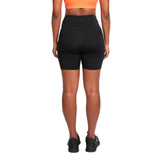 Shorts Adidas 3 Listras com Bolso Feminino-Preta