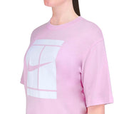 Camiseta Nike Court Tee Feminina - Rosa