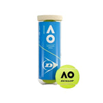 Bola De Tênis Dunlop Australian Open AO - Tubo com 3 bolas