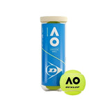 Bola De Tênis Dunlop Australian Open AO - Tubo com 3 bolas
