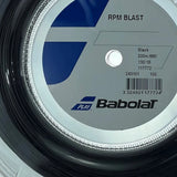 Corda Babolat Rpm Blast Preta 130mm 16L Rolo com 200 metros
