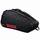 Raqueteira Wilson Pro Staff Classic Preta 12 Raquetes