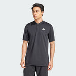 Camisa de Tênis Henley Club Climacool - Preto