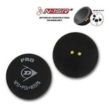 Caixa de Bola de Squash Dunlop XX Pro 12 unidades - 2 Pontos Amarelos