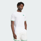 Camiseta de tênis Adidas Pro Climacool+ FreeLift - Branca/Verde