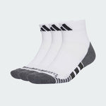 Meia Adidas Cano Curto Climacool 3 Pares ( 35-37) - Cinza/Branco