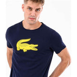 Camiseta Lacoste Sport Crocodilo - Azul Marinho