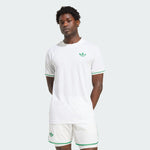 Camiseta de tênis Adidas Pro Climacool+ FreeLift - Branca/Verde